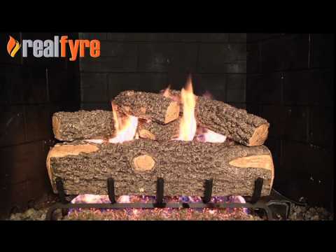 Real Fyre WO Woodland Oak Vented Gas Log Set, ANSI Certified