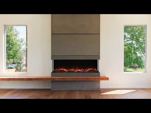 SimpliFire SF-SCT Scion Trinity 3-Sided Linear Electric Fireplace